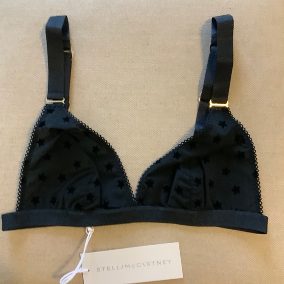 STELLA MCCARTNEY Betty Twinkling Triangle Bra NWT - Picture 9 of 10